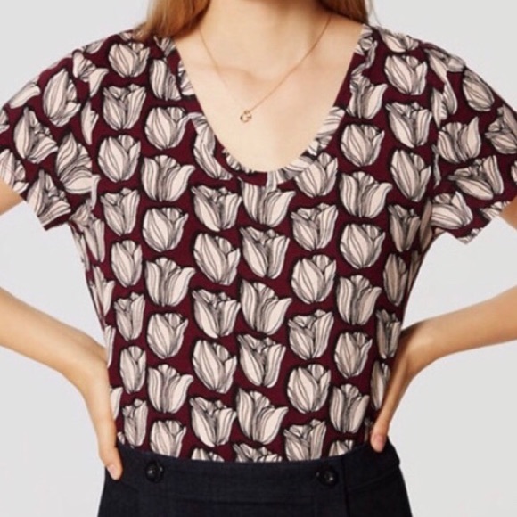 LOFT Tops - LOFT | Floral Tee